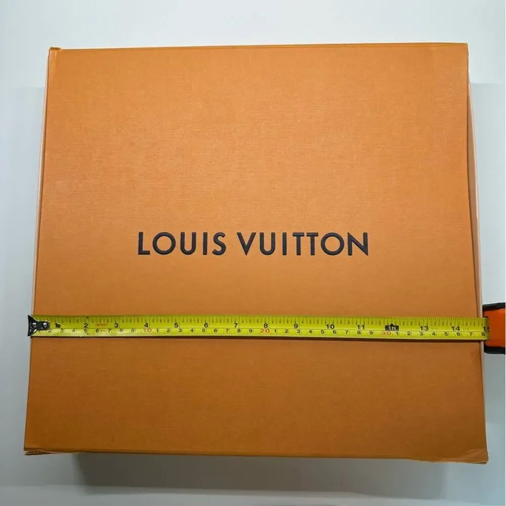 Louis Vuitton | Flat Storage Box | Orange | 14.75 W x 13.75 H x 3.4 D inch